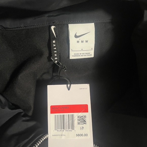 Nike xMMW(Givenchy designer) Jacket Unisex Large - Picture 2 of 11